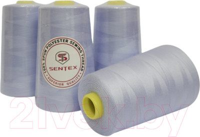 Набор швейных ниток Sentex 100% полиэстер 50/2 5000 ярдов 1308 (4шт)