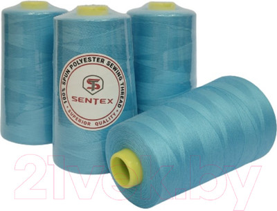 Набор швейных ниток Sentex 100% полиэстер 50/2 5000 ярдов 1332 (4шт)