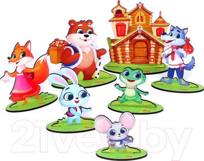 Кукольный театр Лесная мастерская Теремок / 9118401