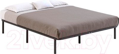 Полуторная кровать Домаклево София 120x200 (черный)