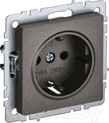Розетка IEK Brite BR-R11-16-K45 (темная бронза)