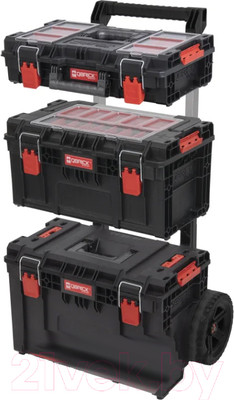 Набор ящиков для инструментов QBrick System Prime Set 2 / Z258001PG001 (черный)