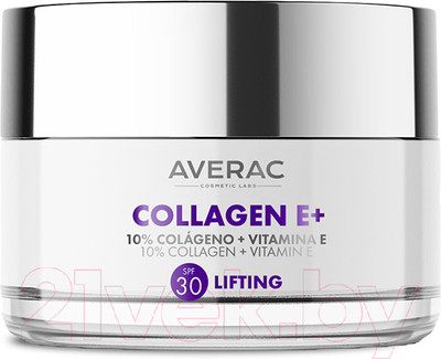 Крем для лица Averac С коллагеном и витамином Е лифтинг SPF 30 (50мл)