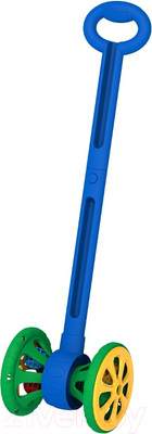 Игрушка-каталка Нордпласт С шариками / 760/1 (синий/зеленый)