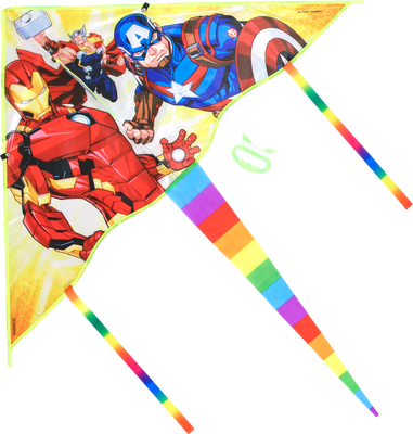 Воздушный змей Marvel Железный человек, Тор, Капитан Америка / 715971