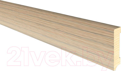 Плинтус КТМ-2000 Деревянный 80x16x2400мм 8016-108E (дуб Беленый)