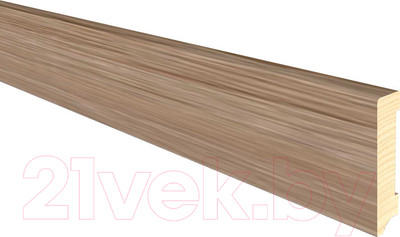 Плинтус КТМ-2000 Деревянный 80x16x2400мм 8016-114E (дуб Кромвель)