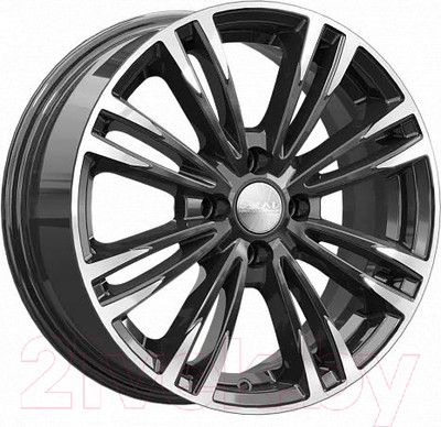 Литой диск SKAD Ламар 16x6.5" 4x108мм DIA 63.35мм ET 37.5мм Алмаз