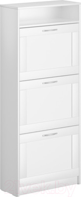 Тумба для обуви Mio Tesoro Сириус 143х60 2.02.10.440.1 (белый)