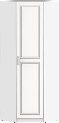 Шкаф Интермебель Марсель / МР-11-B2 (белый софт)