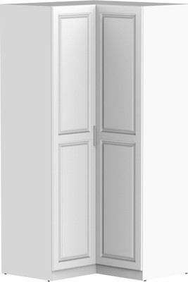 Шкаф Интермебель Марсель / МР-12-B2 (белый софт)