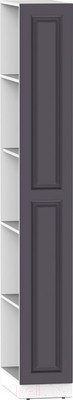Стеллаж Интермебель Марсель 420 / МР-13-B2 (графит софт)