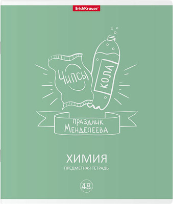 Тетрадь предметная Erich Krause Simple Link. Химия / 59497 (48л)