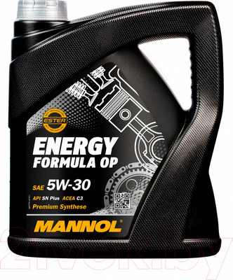 Моторное масло Mannol Energy Formula OP OEM 5W30 SN/SM/CF / MN7701-4 (4л)
