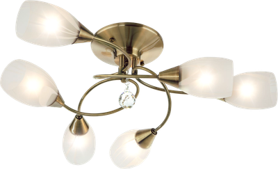 Люстра Евросвет Virginia 2275/6 (античная бронза)