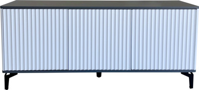 Тумба Shtabe Royal ТВ 5041 эко (белый/металл бруклин/черный)