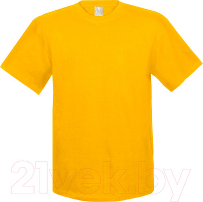 Футболка Sardoba Tekstil Х/б 160гр (p.XL, желтый)