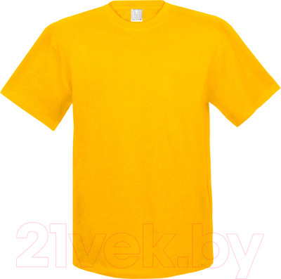 Футболка Sardoba Tekstil Х/б 160гр (p.5XL, желтый)
