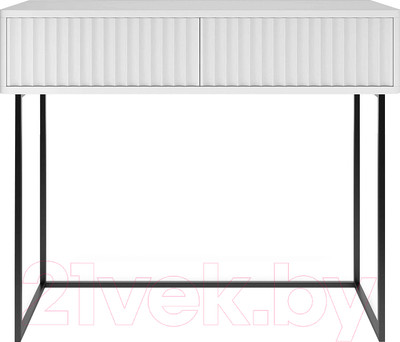 Туалетный столик Shtabe Royal 5011 эко (белый/белый/черный)