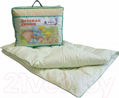 Одеяло для малышей АЭЛИТА Этюд 110x140 (бамбук)