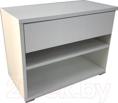 Тумба Анрат ШК 600 (белый)