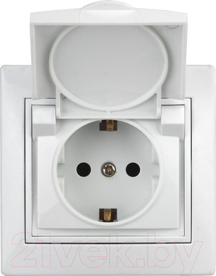 Розетка INTRO Plano 1-203-01 / Б0053889 (белый)