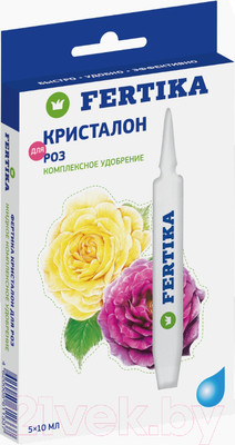 Удобрение Fertika Кристалон для роз (5x10мл)