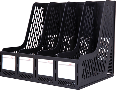 Лоток для бумаг Deli 9846 (черный)