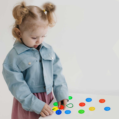 Развивающий игровой набор Zabiaka Развивающие пуговки / 4637545