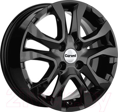 Литой диск Carwel Тобол 15x6" 4x100мм DIA 60.1мм ET 50мм BL