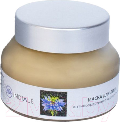 Маска для лица кремовая Indiale Антивозрастная с черным тмином (50мл)