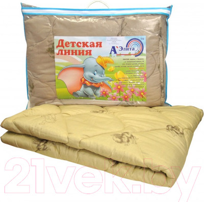 Одеяло для малышей АЭЛИТА Норма 110x140 (верблюжья шерсть)