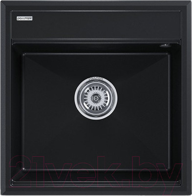 Мойка кухонная Paulmark PM115051-BLM