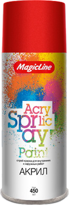 Краска Magicline RAL 3020 / 160 (265г, красный)