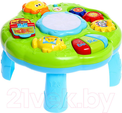 Развивающий игровой стол Zabiaka Веселая игра 3 в 1 / 1251704
