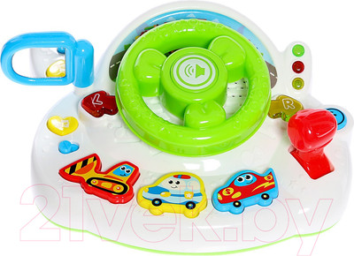 Развивающая игрушка Zabiaka Музыкальный руль / 9335260