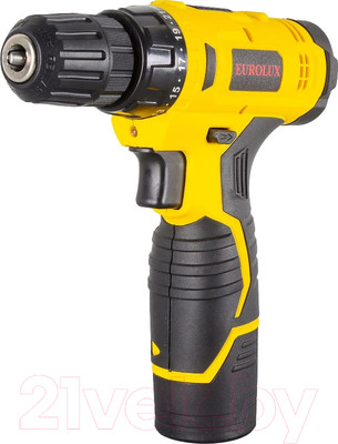 Аккумуляторная дрель-шуруповерт EUROLUX ДА-12/2Li (72/14/38)