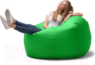 Бескаркасное кресло Kreslomeshki Классик Kids / KO-100x80N (неон)