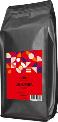 Кофе в зернах Caffetteria Premium средняя обжарка 80/20 (1кг)