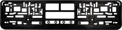 Рамка для номерного знака Top Auto РАП-21616 (черный)