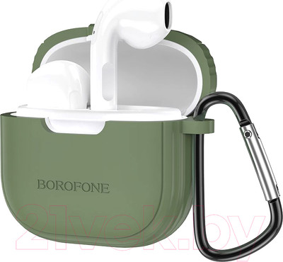 Беспроводные наушники Borofone BW29 TWS (зеленый)