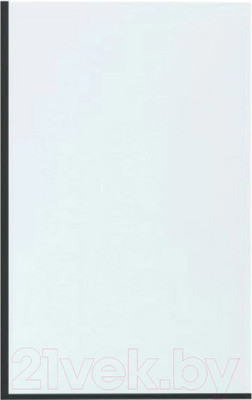 Стеклянная шторка для ванны Cezares LIBERTA-V-1-80/155-C-NERO