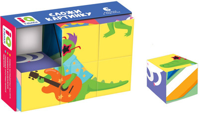 Развивающий игровой набор Zabiaka Сложи картинку / 9283980