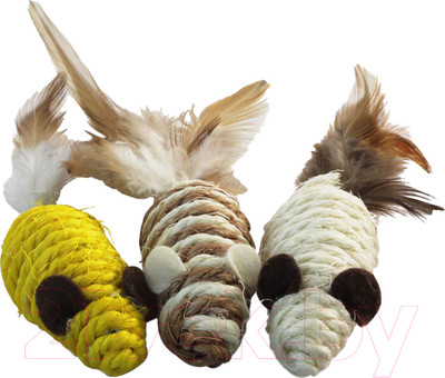 Набор игрушек для кошек Triol 3 мыши / 22181056