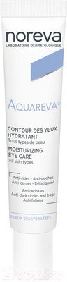 Гель для век Noreva Акварева увлажняющий для контура глаз (15мл)