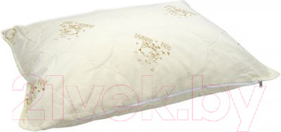 Подушка для сна АЭЛИТА Романтика 68x68 (овечья шерсть, на молнии)