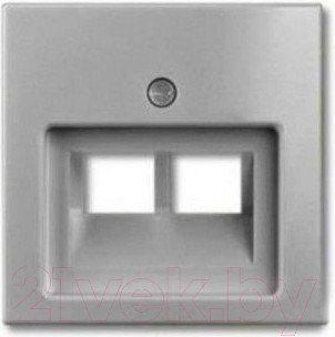 Лицевая панель ABB Basic 55 1753-0-0095-1 (алюминий)