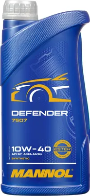 Моторное масло Mannol Defender 10W40 SР / MN7507-1 (1л)