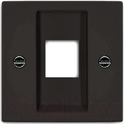 Лицевая панель ABB Basic 55 1753-0-0214 (шато-черный)