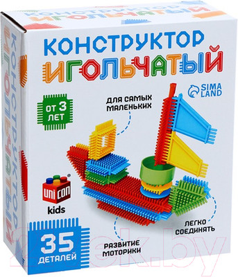 Конструктор Unicon Игольчатый / 7598134 (35эл)